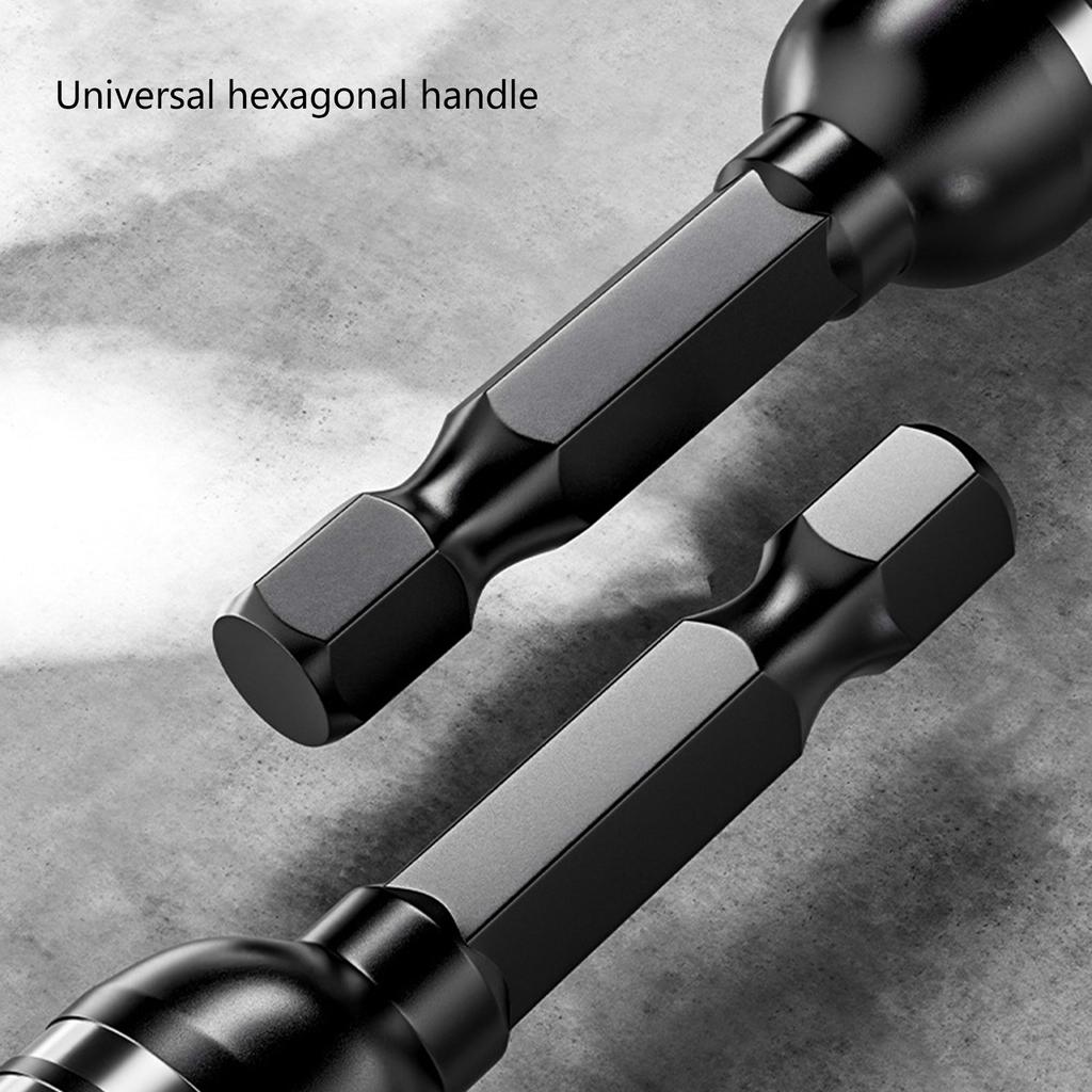 Magnetische Mutter Schraubendreher Stecknüsse für Bohrmaschinen Sechskantschaft Treiberadapter Steckschlüssel Werkzeugteile Zubehör