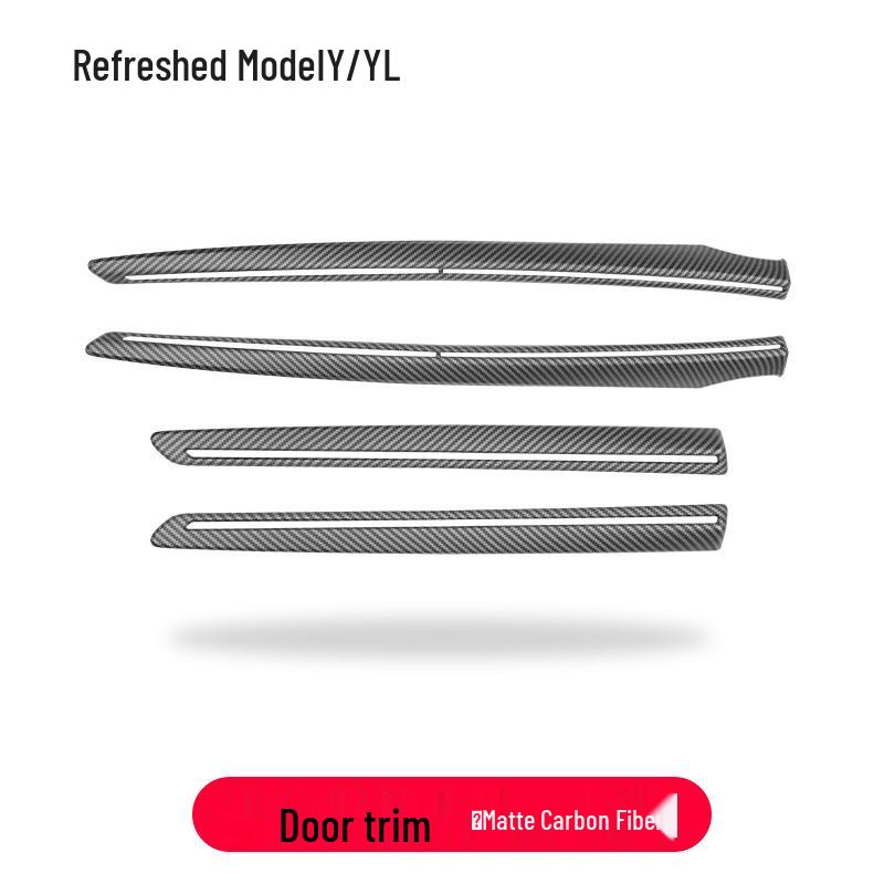 Tesla Model Y/Model YL Door Trim Decorative Panel Sticker for Interior Modification