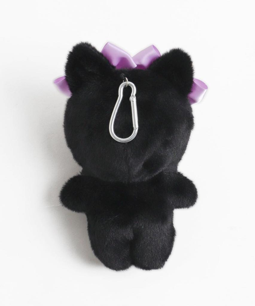 WEGO Double Ribbon Animal Cute Plush Perfect for Size Pattern 4 Kigurumi, 15cm, Toy, Oshikatsu, Gift, Present, Women's, F,