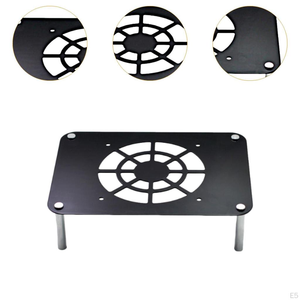 Routers Cooling Base Box Bracket Multifunction Silent TV Holder Stand for Living