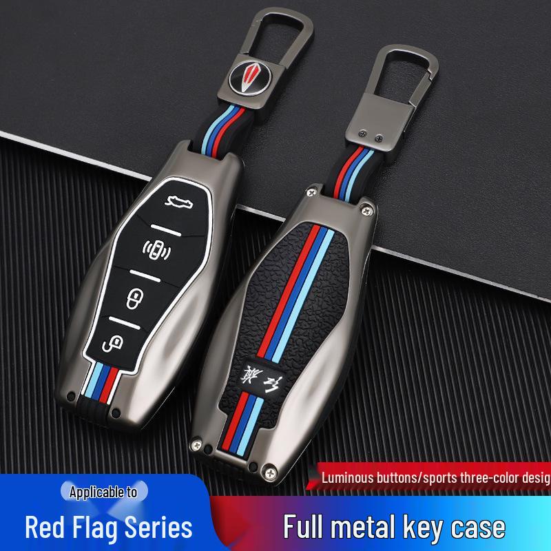 2023 Hongqi H5 & HQ9 Key Case Set: Complete Car Interior Accessories for Men and Women