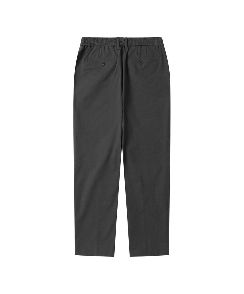 Keoseuuteommellou Gray Slim Fit Cotton Pants_C9Pam25101Gyd