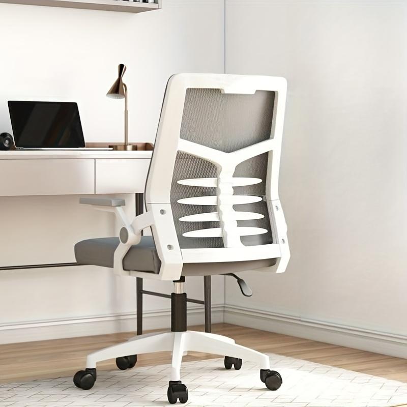 Ergonomic Office Chair - Home Computer Desk Chair with Lumbar Support, Comfortable Study Chair for Dormitory & Workspace
