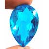 Extremely Rare 52 Ct   Pear Cut Blue Sapphire Loose Gemstone Free Gift