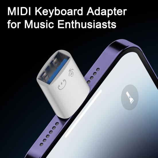 Unitate de date USB Flash 2-în-1 Adaptor de încărcare 5 Gbps Transmisie stabilă de mare viteză 8-pini la