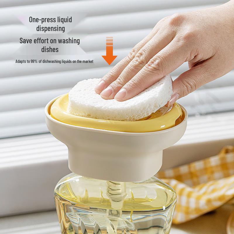 Changbaosen Press-Type Soap Dispenser & Organizer