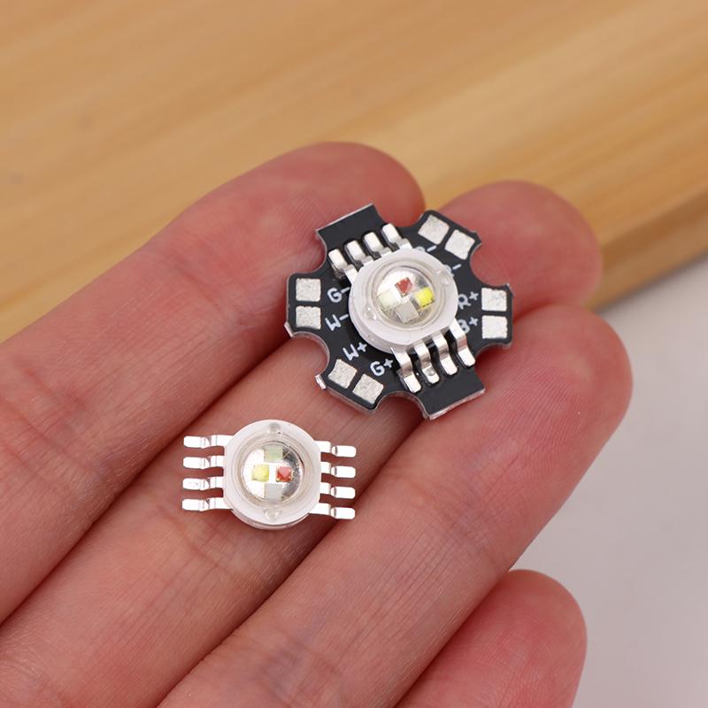 1Pc Led 3W Rgb 4In1 Led 3W Emitter Diodes For Stage Light Effect Lamp Rgbw Lighting Led Chips Stage Colorful Light Source Beads