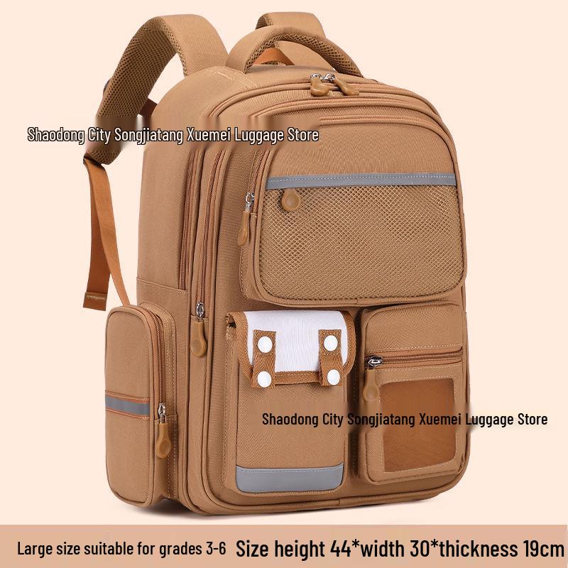 Batoh z lehké oxfordské tkaniny pro děti 6. třídy - Velká kapacita