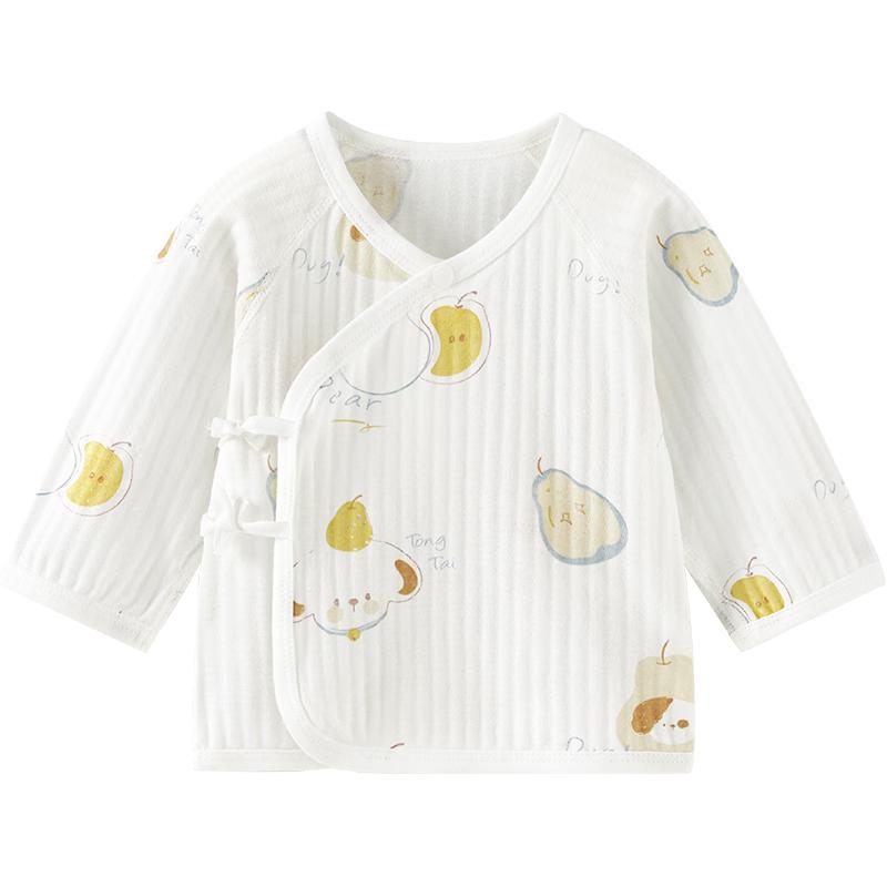 TONGTAI Baby Pure Cotton Summer Kimono Bodysuit