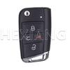 He Car Remote Key Shell Case Replacement For Vw Volkswagen Golf Leon Ibiza Tiguan Polo Seat Ateca Skoda Octavia Superb
