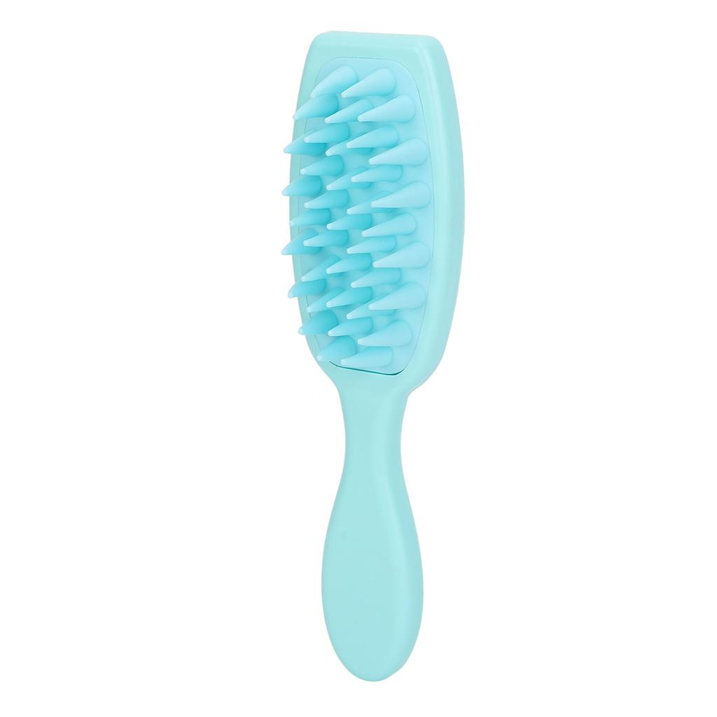 4pcs Hair Scalp Massager Shampoo Brush Silicone Handle Improve Hair Growth Dandruff Removal Scalp Scrubber Brush