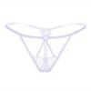 Hollow Sexy Thong Low Waist Transparent Lace Elastic Underwear Women's French Temptation Seamless T Pants 2154