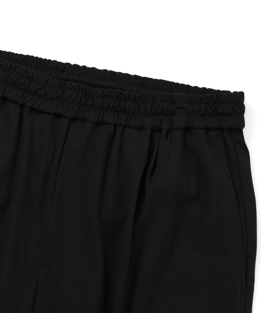 DRAW FIT [Fashion Planet X Drawfit] Cooling Relaxed Wide Elastic Waist Pants [Black]