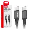 USB-C - USB-C 60W 100cm FullLINK AMIO-03902 Charging Cable