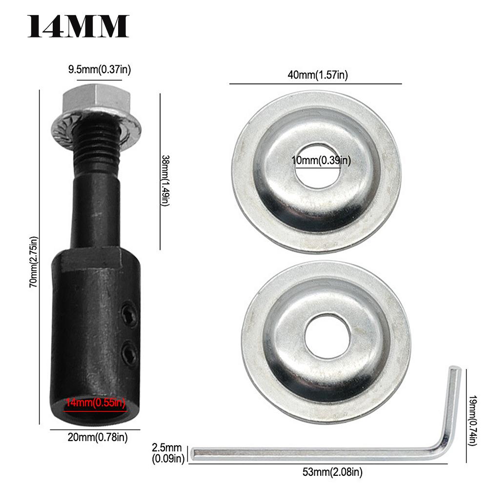 Radverbindungswelle Innenloch 5-16mm Motorzubehör 775 Motor Tischschleif-Verbindungsstange Polierrad Schleifstange