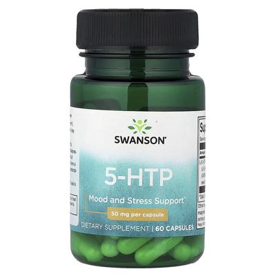 5-HTP, 50 Mg, 60 Capsules