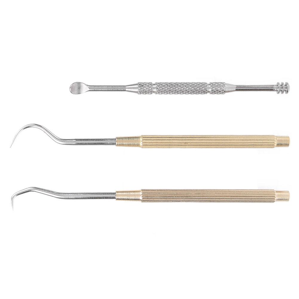Metal Toothpick Earpick Kit Portable Keychain Multitool Ear Cleaner Spoon Teeth Cleaning Set