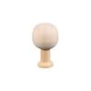 10Pcs/Set Wood Ornaments Multiple Styles No Glitch Eco-friendly Creative Anti-deformation DIY Round Corners Kids Toy Mushroom Ornaments Home