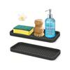 1pc Silicone Sponge Holder Kitchen Sponge Holder Silicone Slink Organizer Tray for BathroomSoap DispenserSimple Silicone Soap