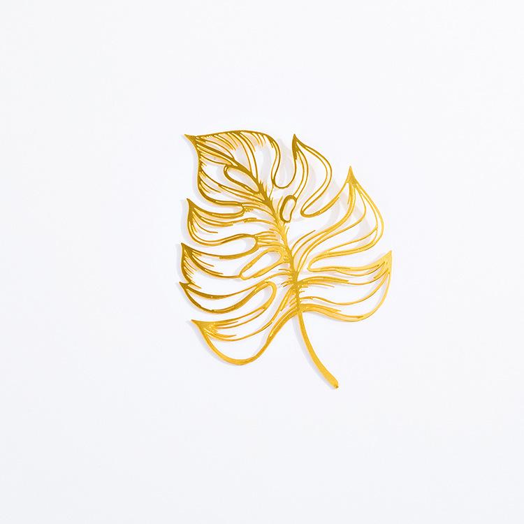Mo Mo Metal Brass Plant Bookmark - Nature Collection Series, 8 Creative Hollow Designs