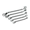 45-Degree Offset Ring Spanner Metric Box Wrench Double Box End Wrench  Fastening Repairing Tools