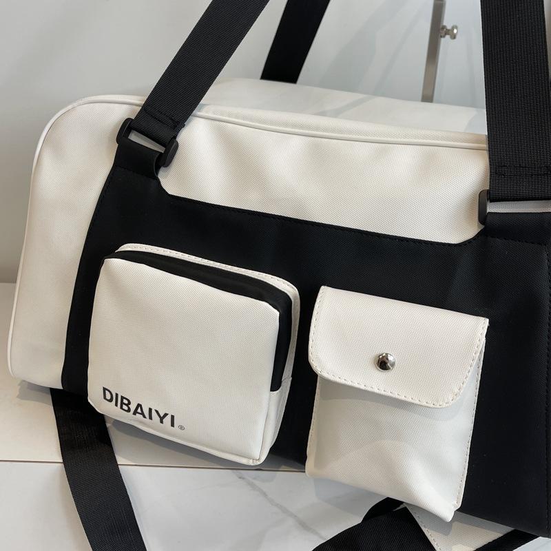 Men and Women's Dry and Wet Separation Sports Gym Bag Short-distance Luggage Bag Trendy Shoes and Warehouse Shoulder Travel Bag
