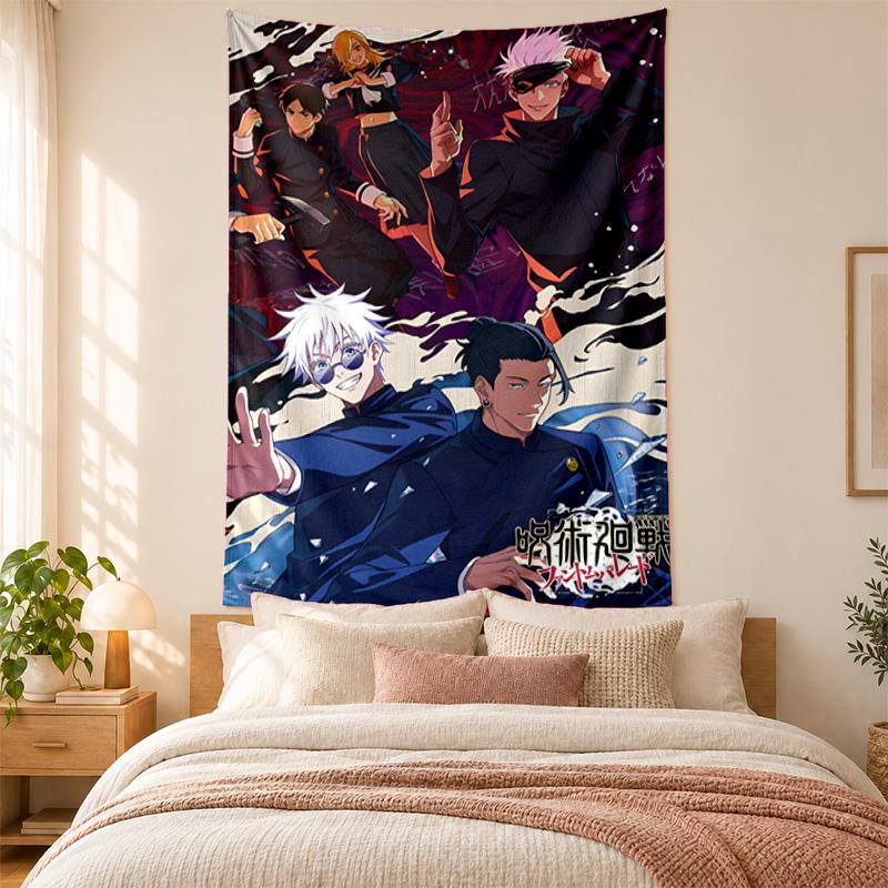 Jujutsu Kaisen Tapestry highquality for decorating living room bedroom dorm walls ideal as bedroom wallart orholiday gift