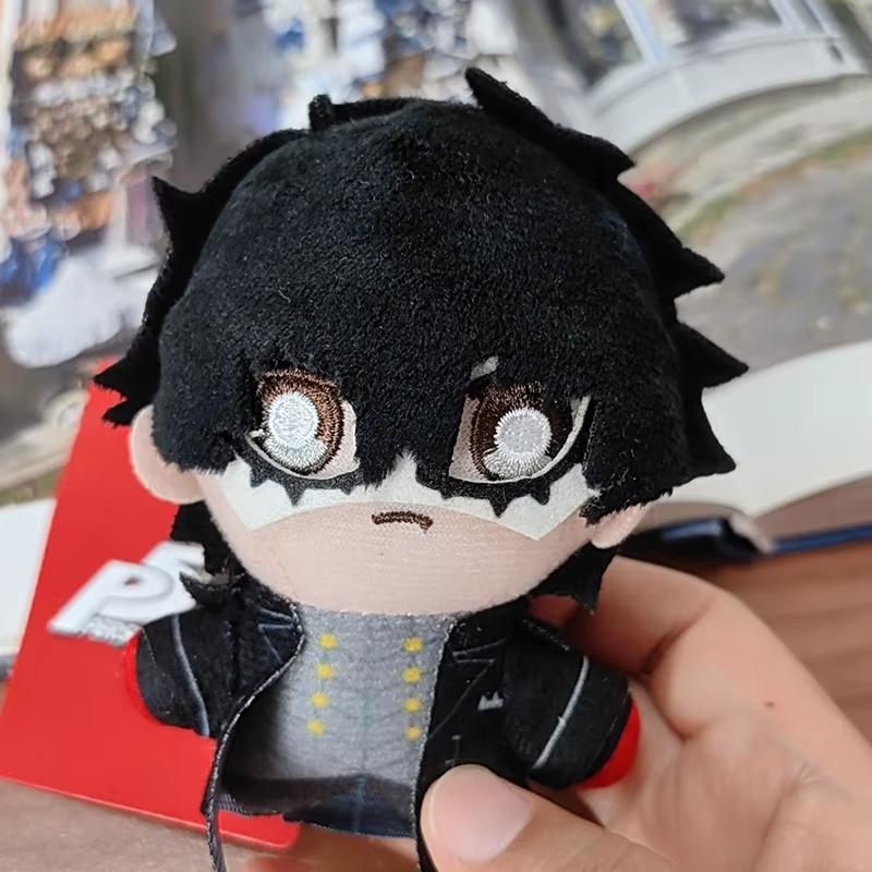 10Cm Cartoon Film Spel Anime Figuur P5R Pluche Speelgoed Schattige Joker Yuuki Makoto Cosplay Karakter Randproduct Kinder Verzameling Cadeau 10CM