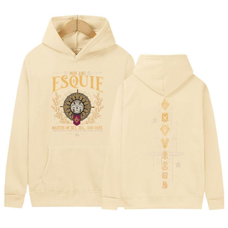 Retro Clair Obscur Expédition 33 Graphic Hoody Men Women Clothing Fashion Oversized Sweatshirt Hip Hop Gothic Long Sleeve Hoodie