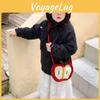 Crochet Shoulder Stylish Bag For Boys And Girls Lightweight Fun Accessory For Kids