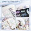 6Colors/Set Acrylic Painting Colored Gel Pen Press Type Drawing Colored Pen  Gift
