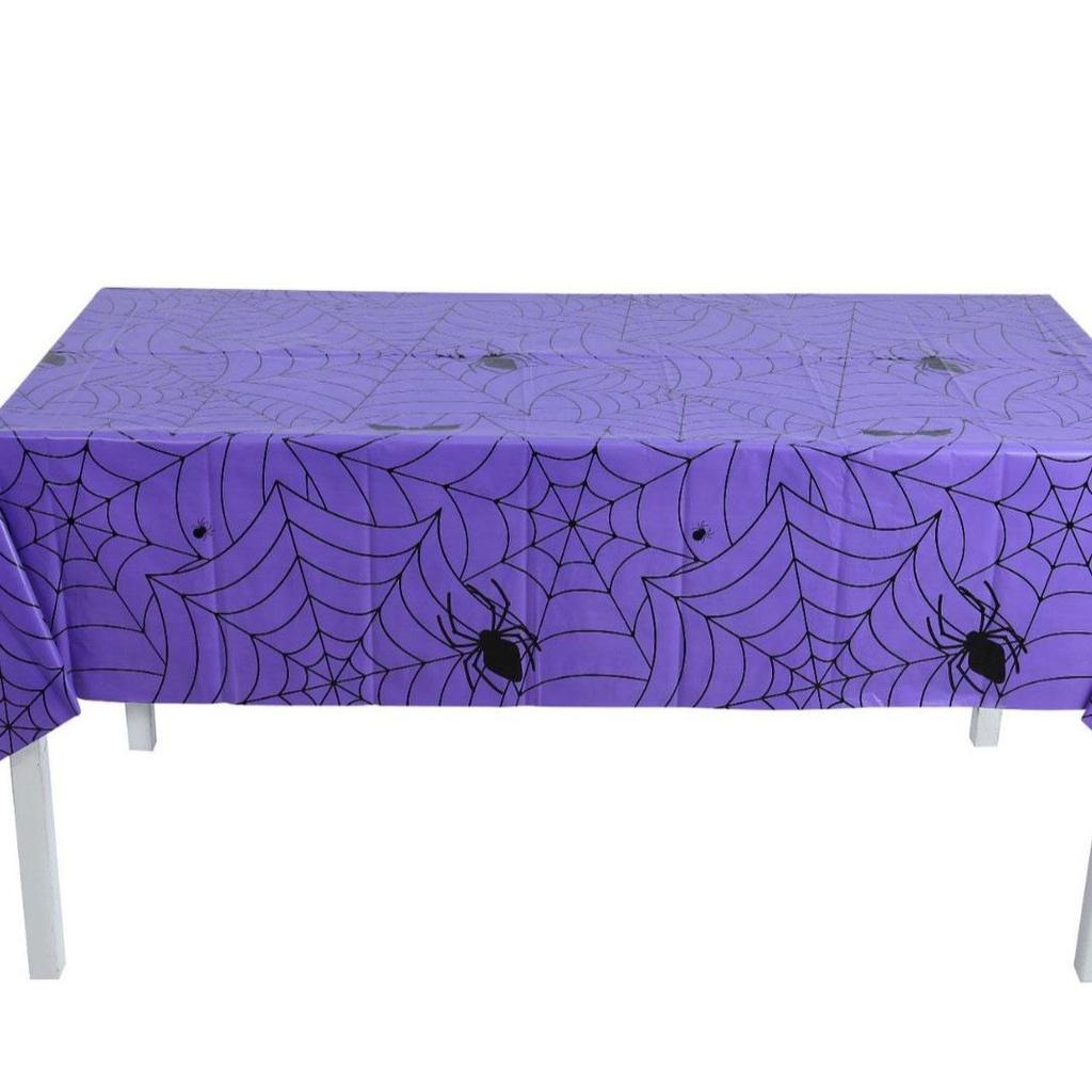 Spiderweb Halloween Tablecloth for Cross-border Theme Parties