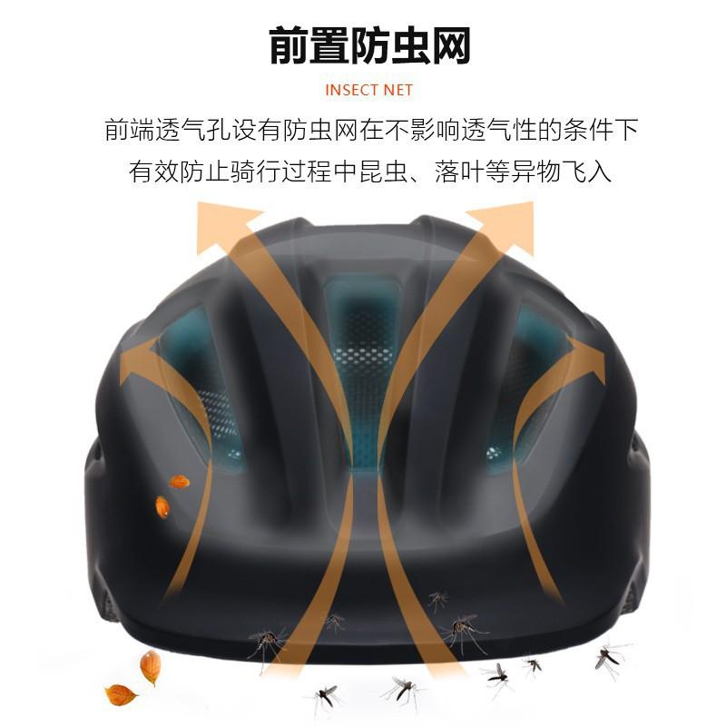 Urban Commuter Bicycle Riding Helmet Adult Mountain Bike Integrated