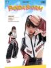 Trendy Jazz Dance Costume: Shiny Jacket and Pants Suit for Girls - Perfect for Street Dance Performances.