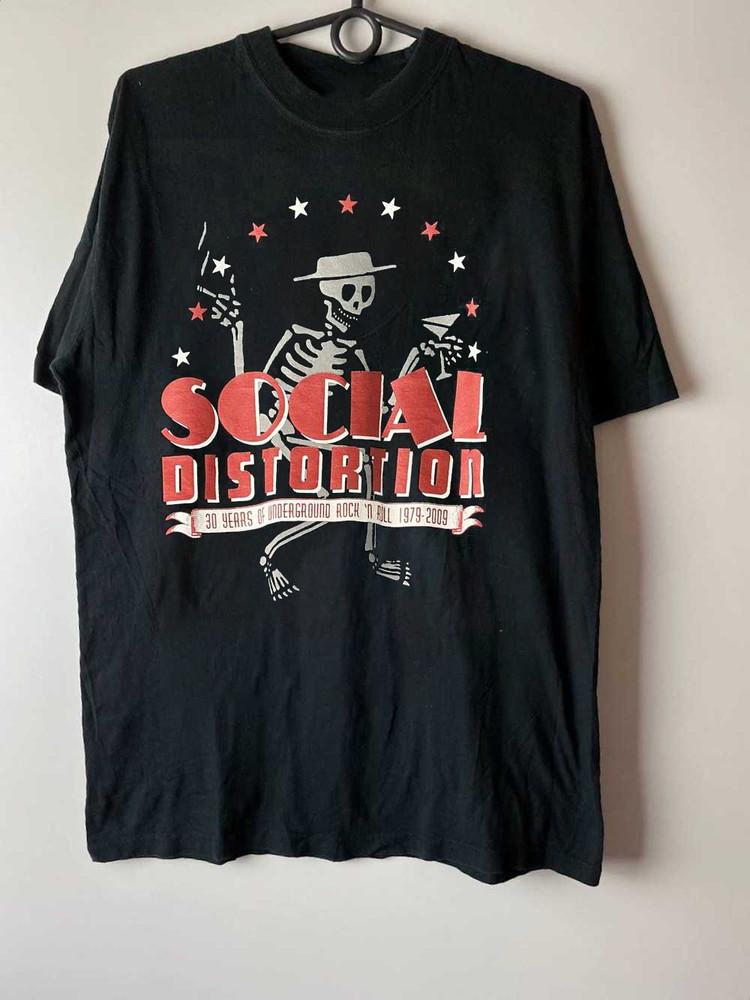 Social Distortion Rock N Roll Adult Cotton T-Shirt Full Size S-2345XL Unisex T-Shirt S