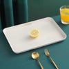 Tea Tray Living Room Cup Tea Cup Tray Household Rectangular Water Cup Tea Cup Tray Fruit Tray Nordic Plastic