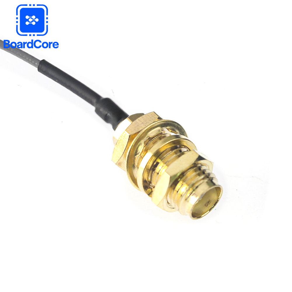 2.4GHz WiFi Module IPEX1 To RP SMA Female Converter 3dBi WiFi Gain Antenna SMA Male Antenna Pigtail Cable for Smart Home DIY