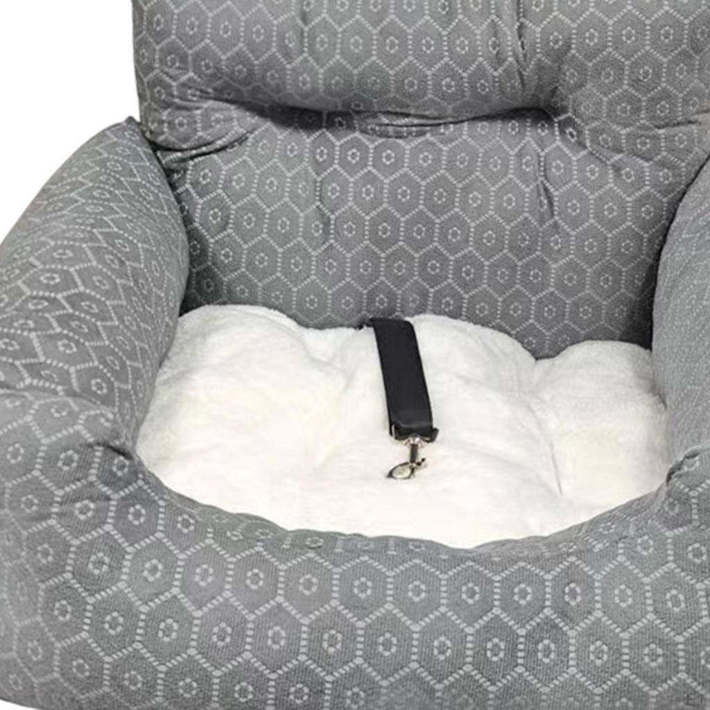 Booster Dog Car Seat Portable Comfortable Outdoor Kennel Pet SUV for Large Cats Puppies