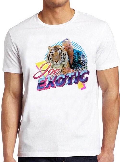 Joe Exotic Free Tiger King Funny Meme Carole Baskin Cool Gift Tee T Shirt M346 M