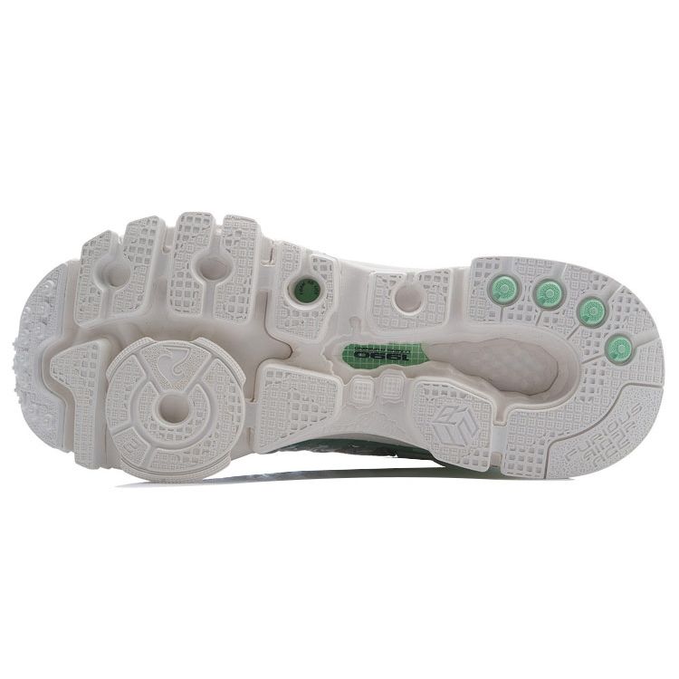 Li Ning 2021 Spring Summer Paris Fashion Week Show Edition Lijun Ace 2 Durable Comfortable Sports Shoes Women Sneakers White Green ARHR092-2