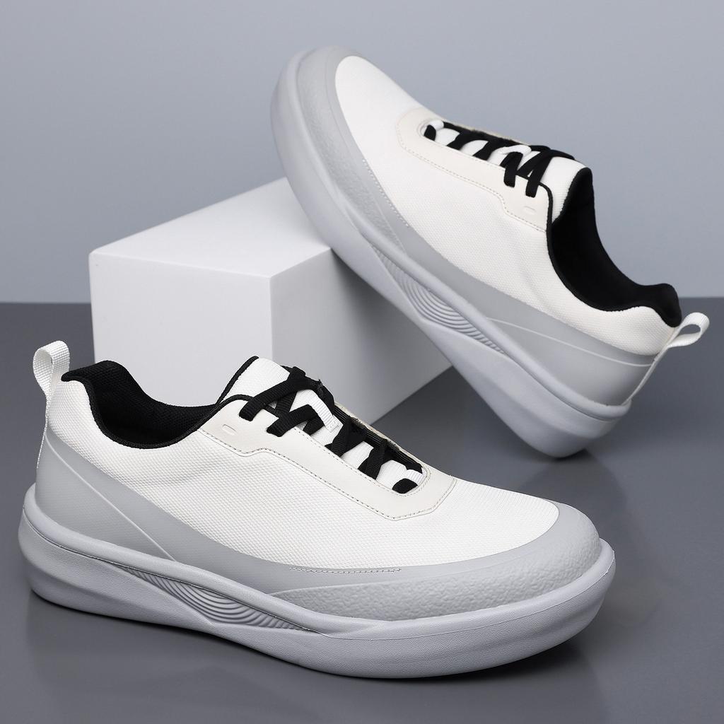 Men Foam Sole Casual Sneakers Fashion Low Top Shoes Sizes 38-44 for Walking Travel Commuting Streetwear Casual and Everyday Wear