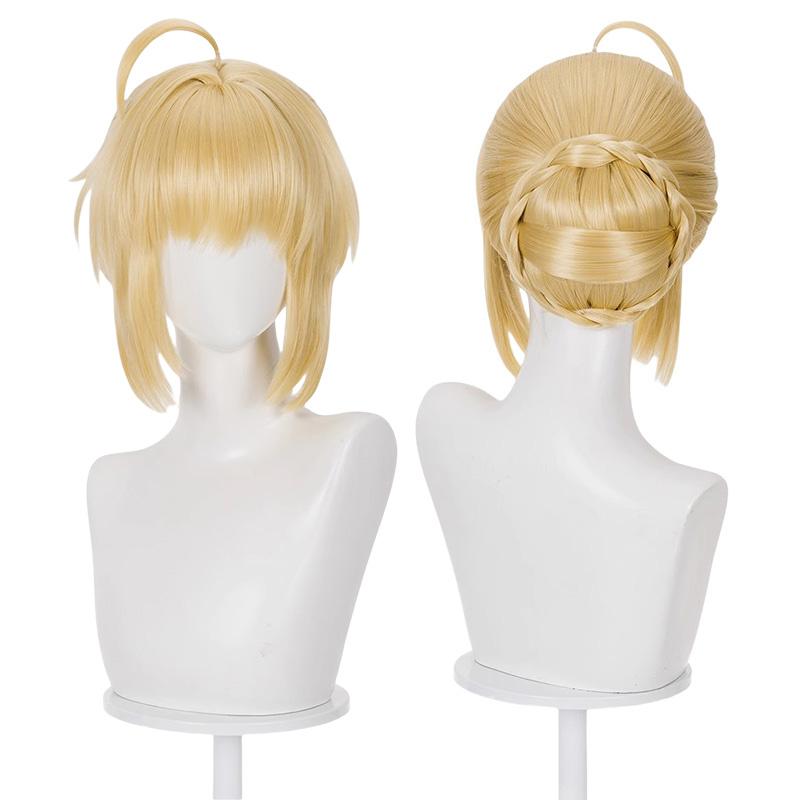 Honkai Star Rail Hsr Fate Saber Cosplay Costume Wig Women Halloween Carnival Party Role Playing Dress Outfits Clothes
