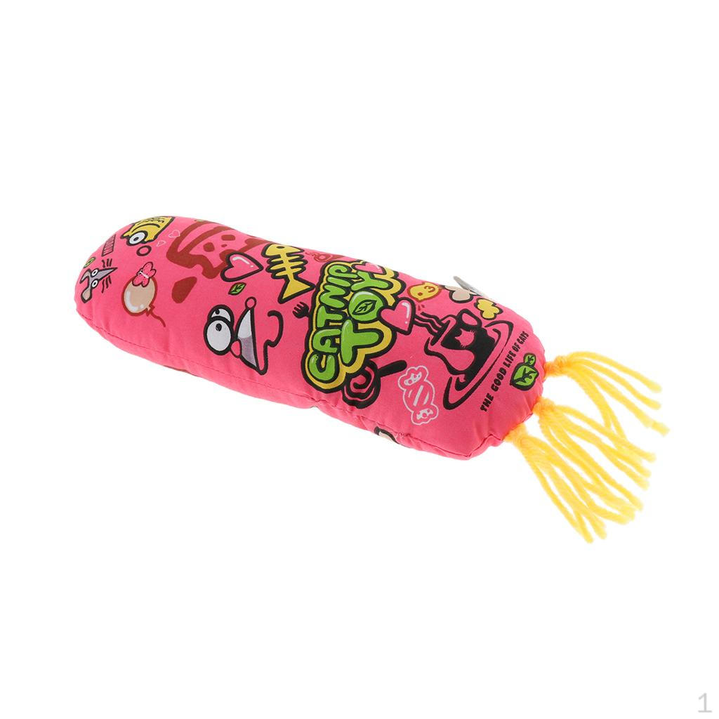 

Cat Catnip Pillow Toys With Interactive Kitten