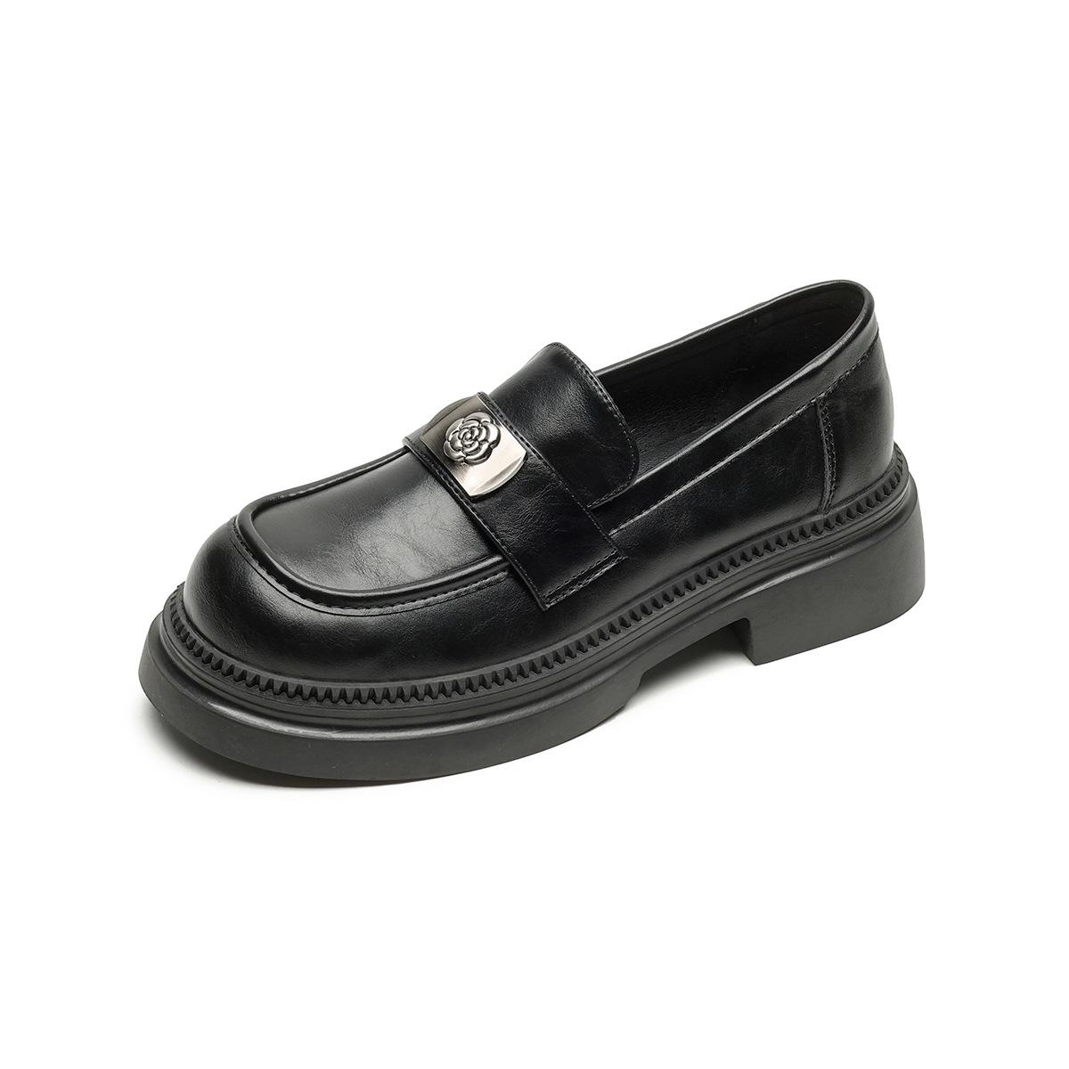 

Женские мокасины на платформе из искусственной кожи, на шнуровке, на толстом низком каблуке, пенни-лоферы, женская обувь без застежек, удобная повседневная деловая рабочая обувь 42