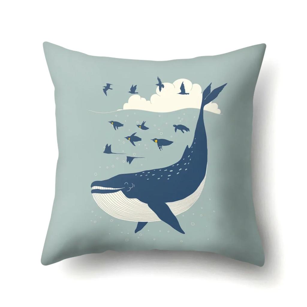 Husă de pernă cu animale cu fructe Husă de pernă pentru birou