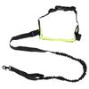Hands   Dog Leash Shock Absorption Reflective Dog Running Leash with Zippered Bag for Walking Jogging Running