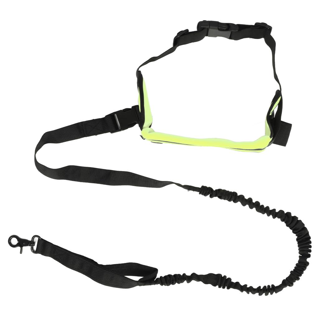 Hands Dog Leash Shock Absorption Reflective Dog Running Leash with Zippered Bag for Walking Jogging Running