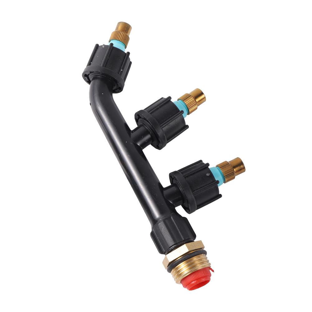 Garden Lawn Irrigation Pesticide Spraying Sprinkler Agricultural Single/Double/Three Nozzle Head Copper Atomizing Sprayer Nozzle