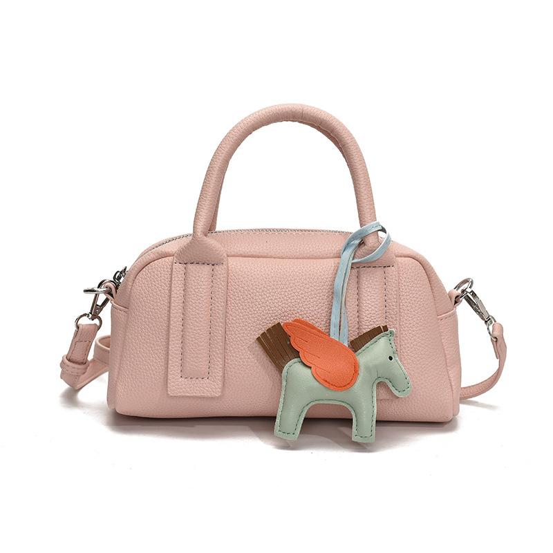 New product wholesale advanced lychee pattern Korean casual portable pillow bag daily versatile foreign style messenger bag female