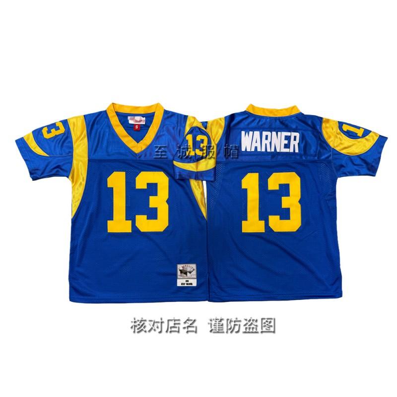 Kids Retro Football Jersey Team Uniform Dolphins Rams Commanders Youth Training Wear Cotton Blend